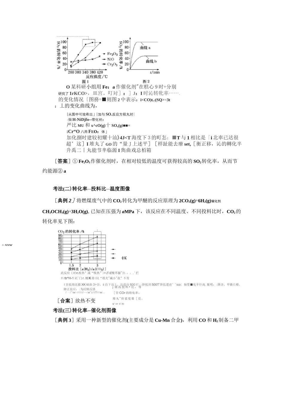 高考化学专题 “有图有真相”的复杂化学平衡图像_第2页