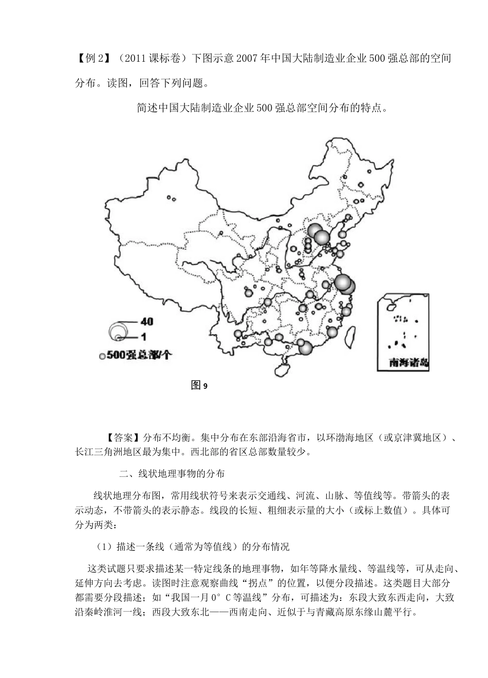 如何描述地理事物的空间分布特征(特点)_第3页