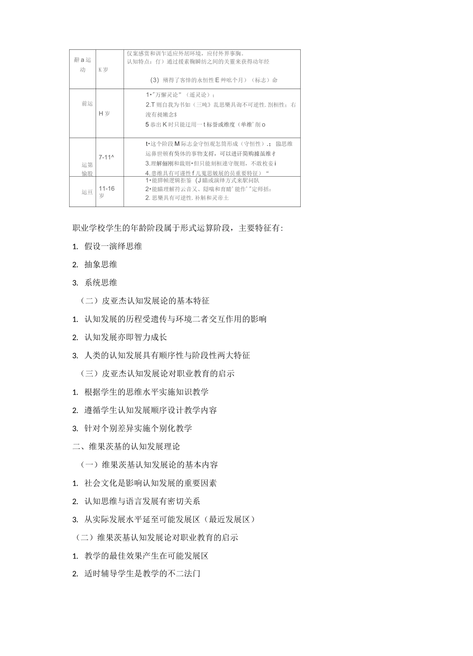 职业教育心理学复习提纲_第2页