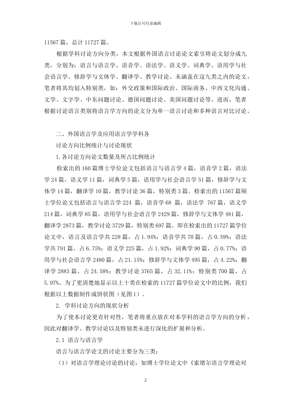 外国语言学及应用语言学学科研究述评：2024—2024_第2页