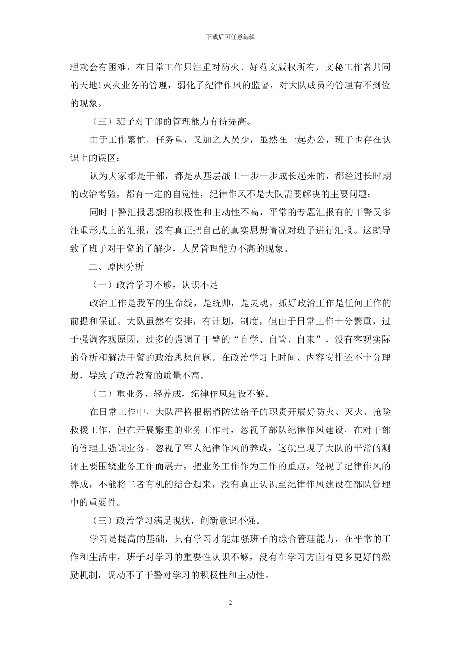 大队剖析材料_第2页