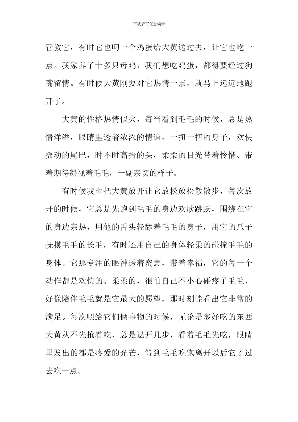 小狗记事作文_第2页