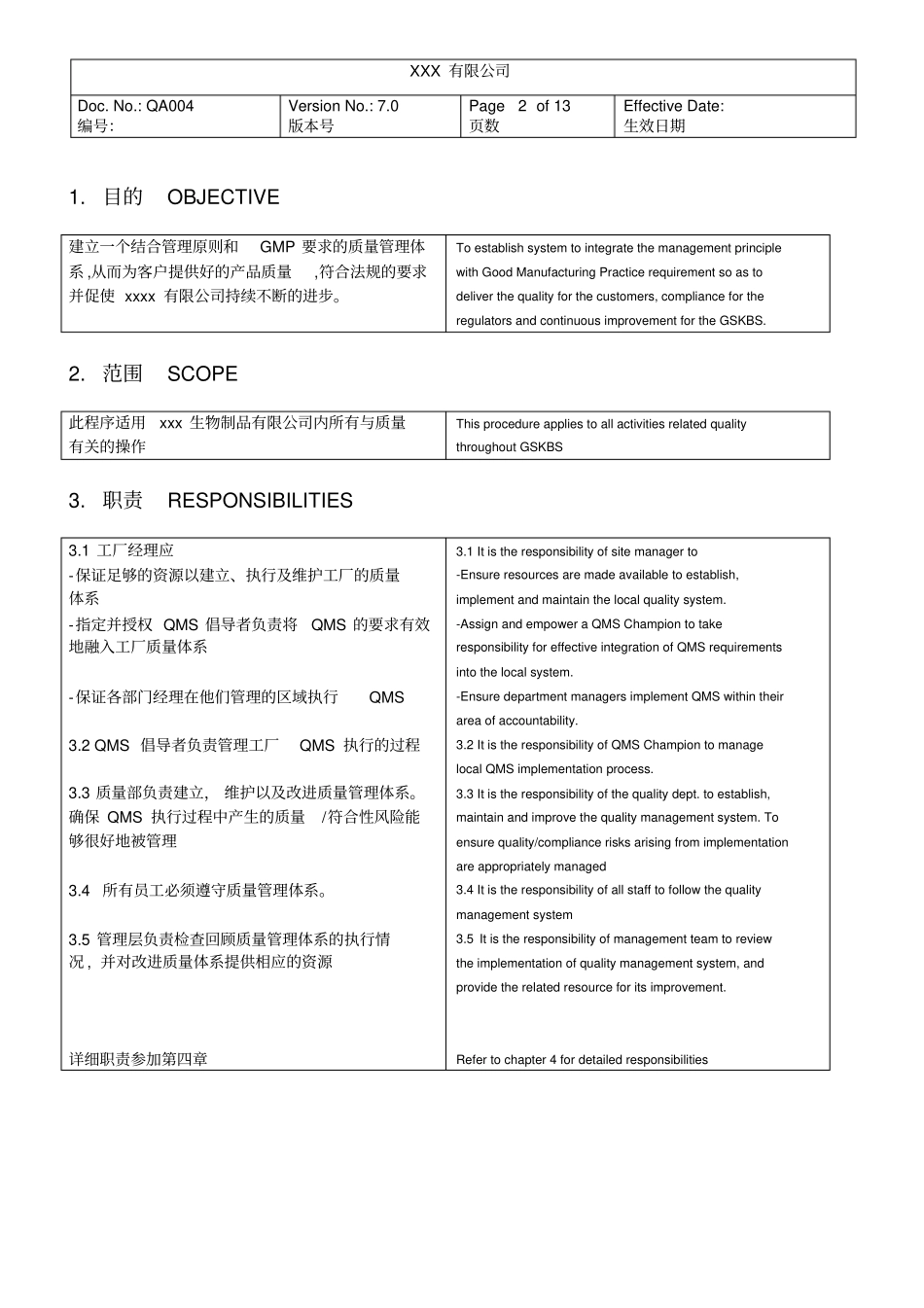 某外企质量管理体系文件_第2页