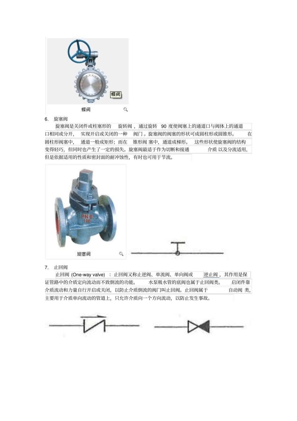 水管阀门说明_第3页