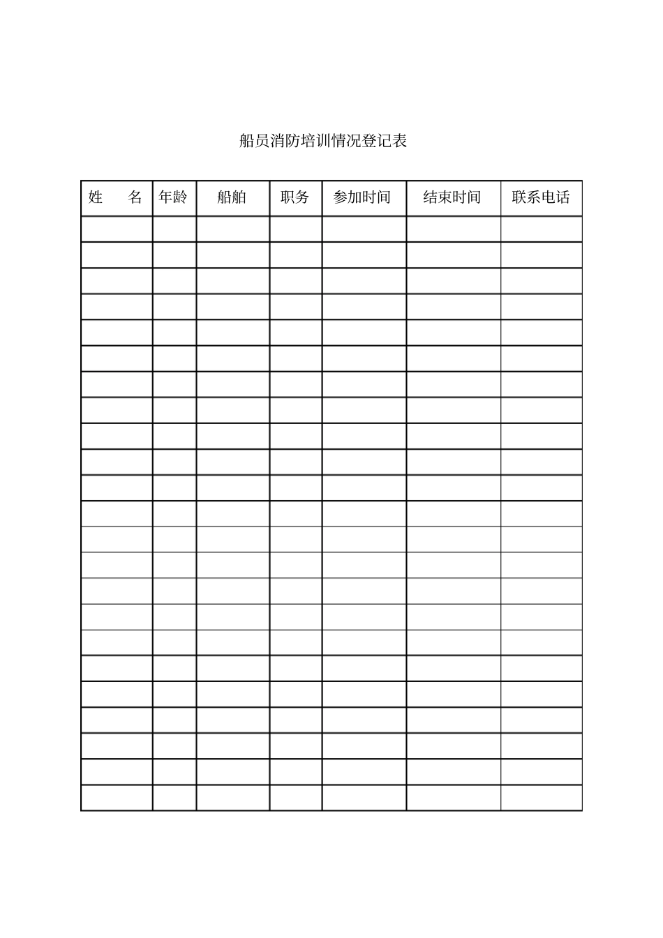 水路运输企业安全管理台账_第3页