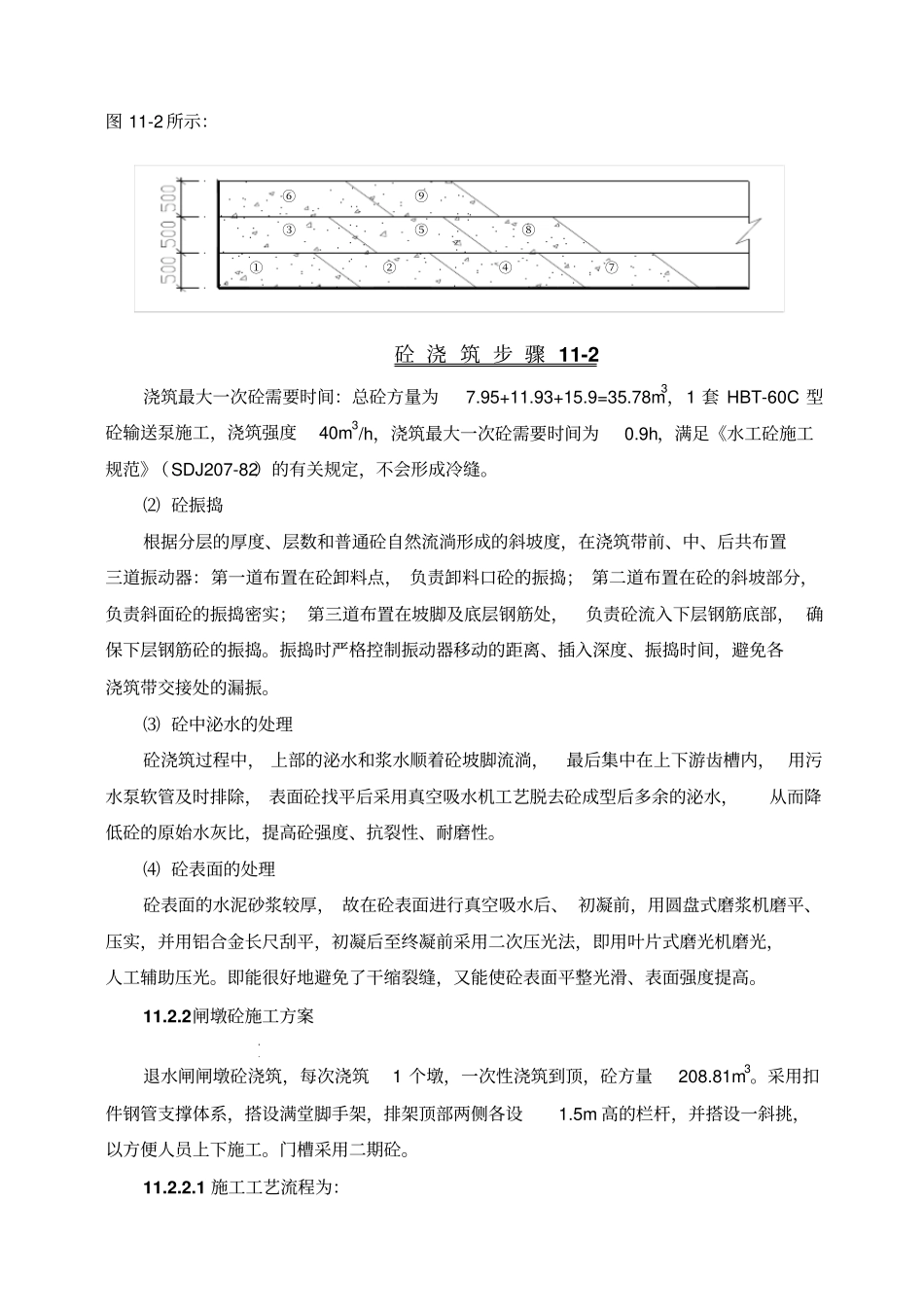 水闸退水闸和灌注桩施工方案_第2页