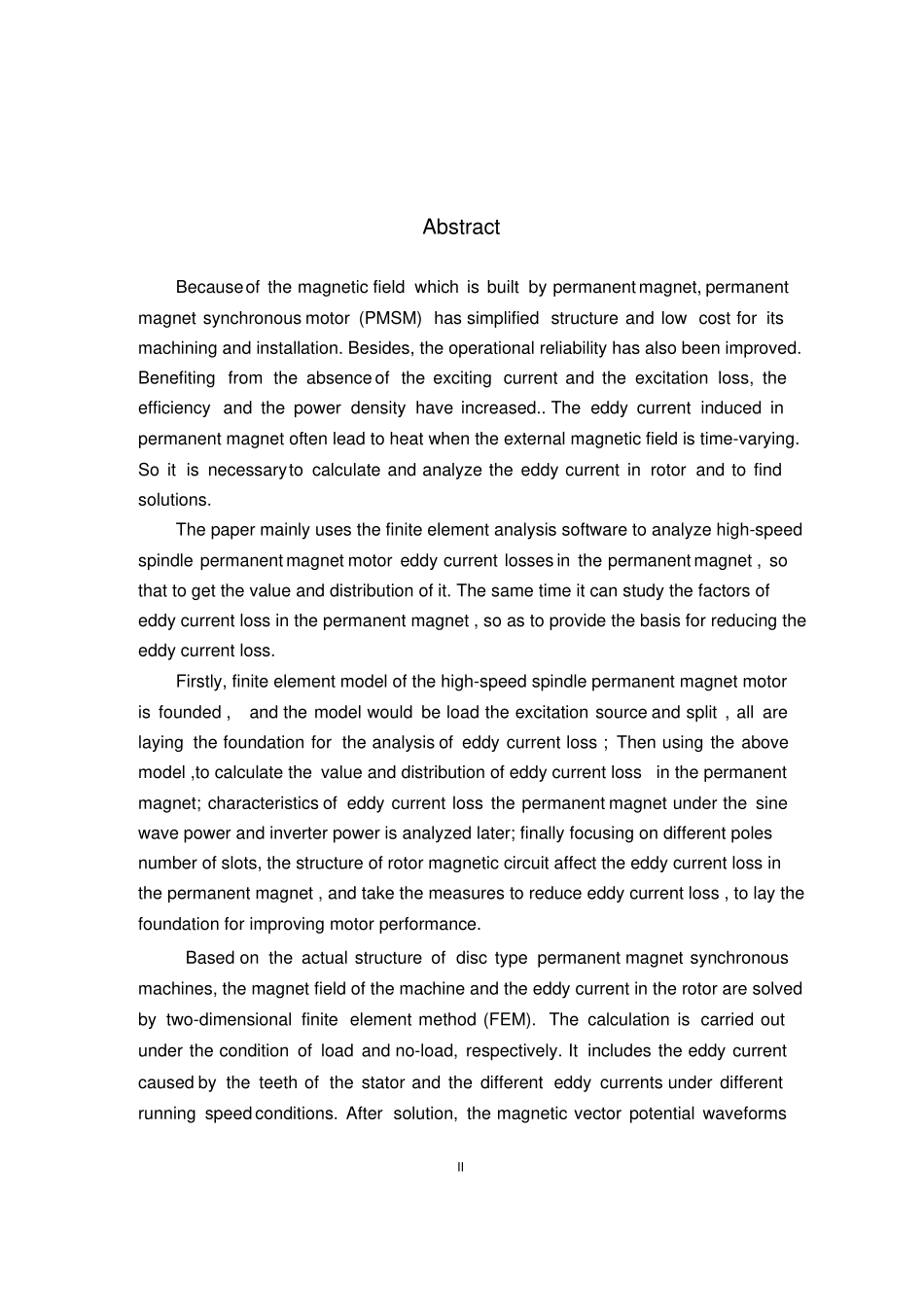 永磁同步电机永磁体涡流损耗计算与研究解读_第3页