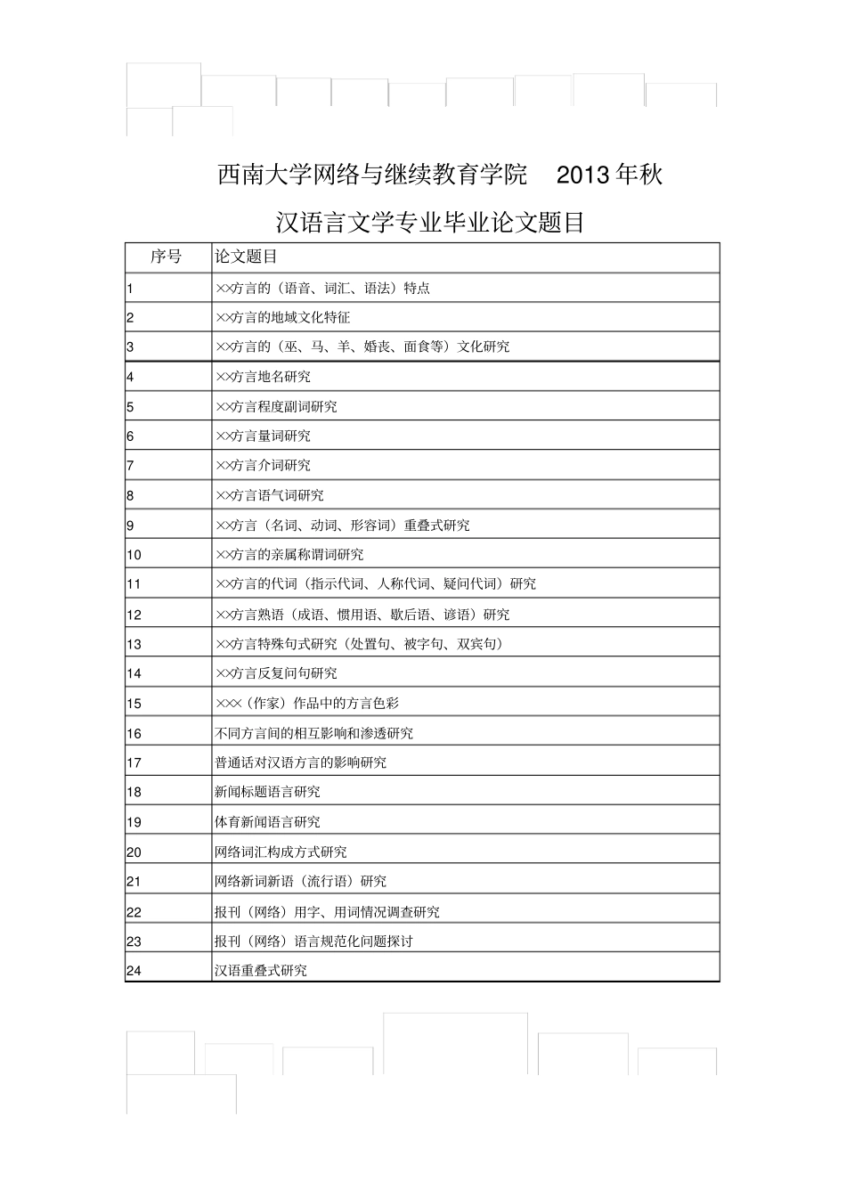 汉语言文学论文选题_第1页