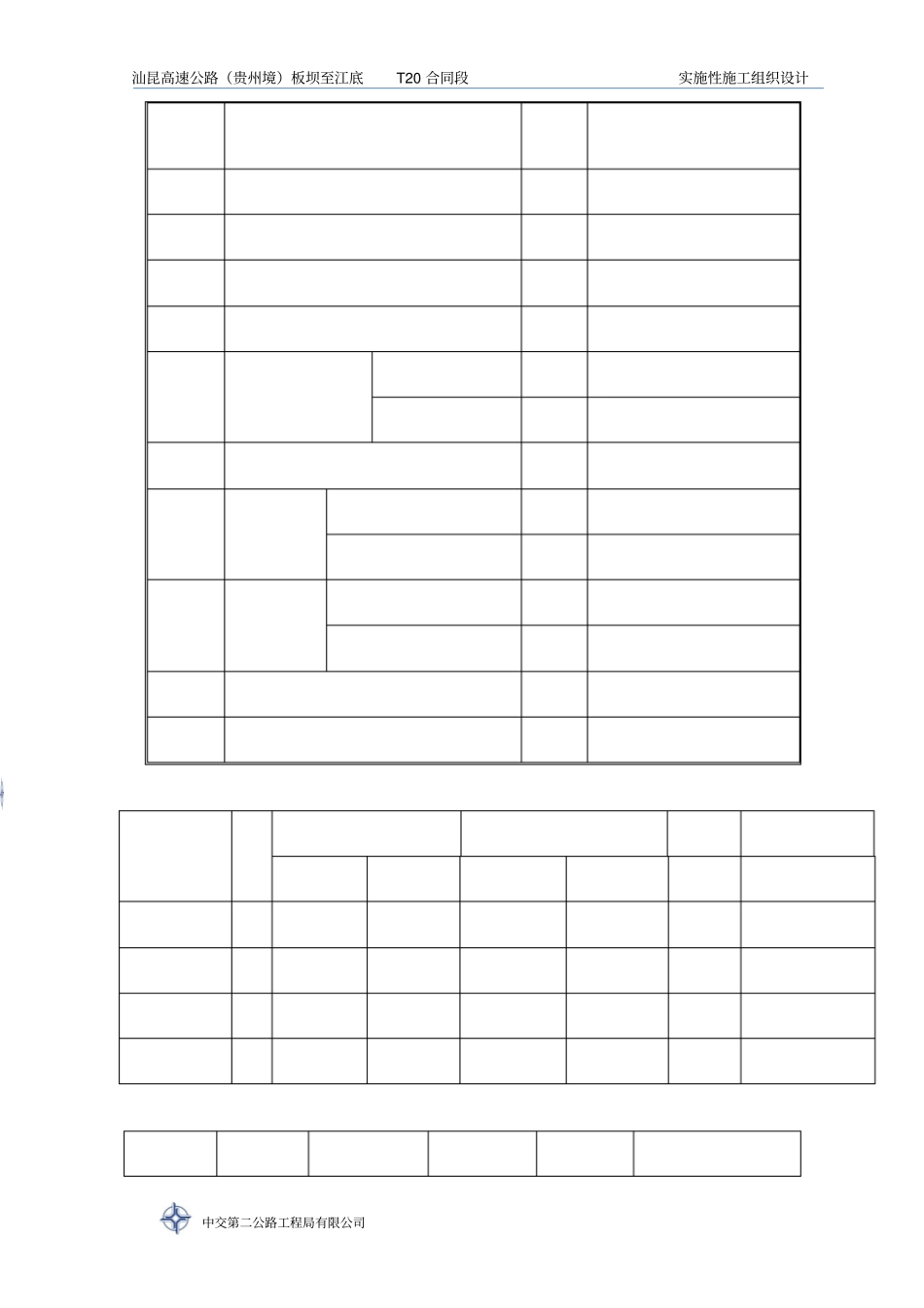 汕昆高速公路—实施性施工组织设计_第2页