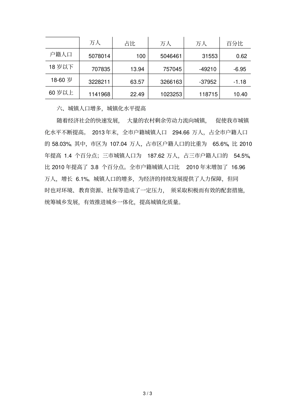 江苏泰州人口增_第3页