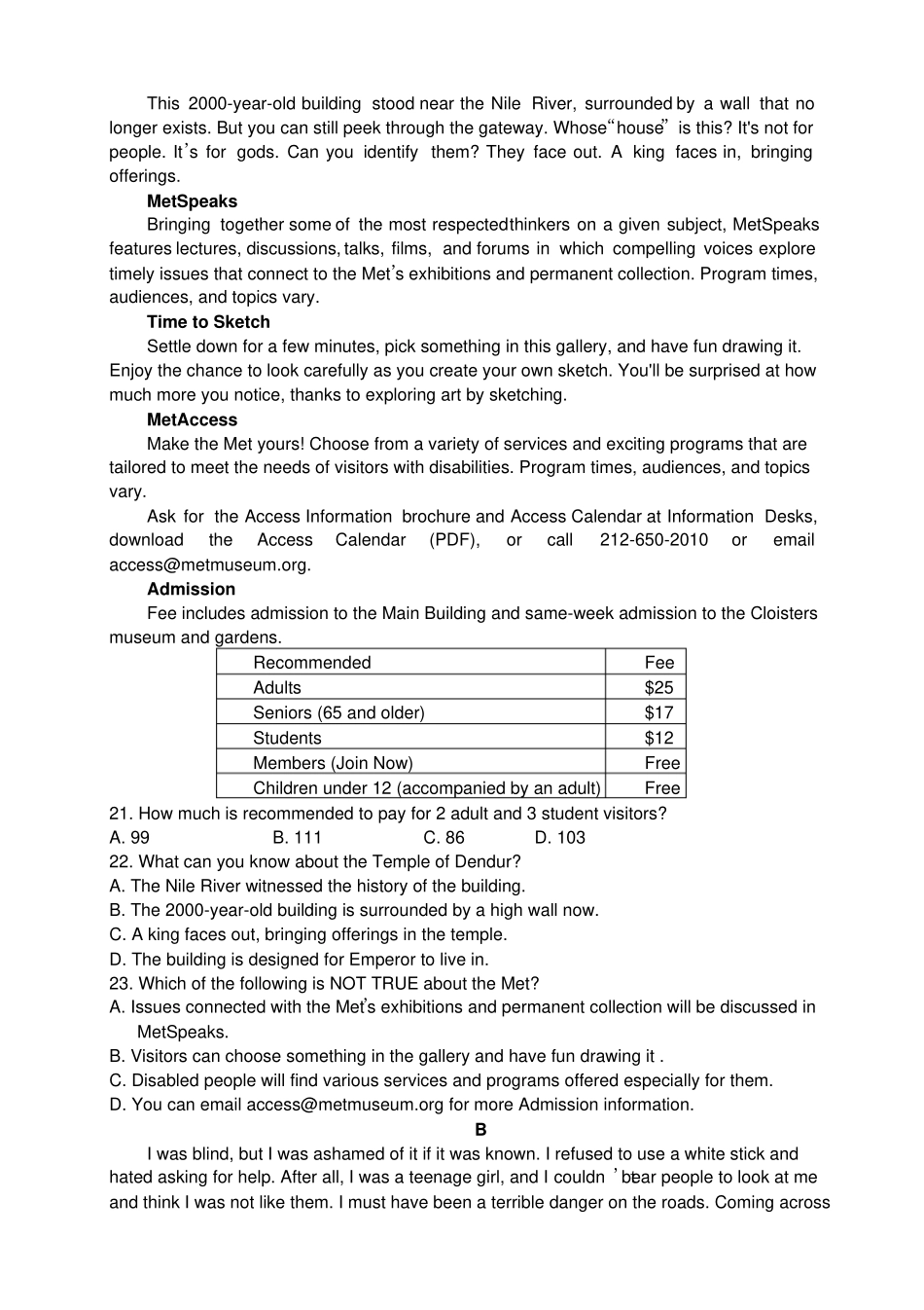 江西赣州十四1718学年高二期中联考——英语英语_第3页