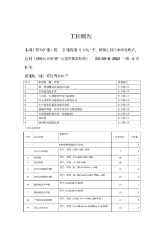 污水处理厂操作手册