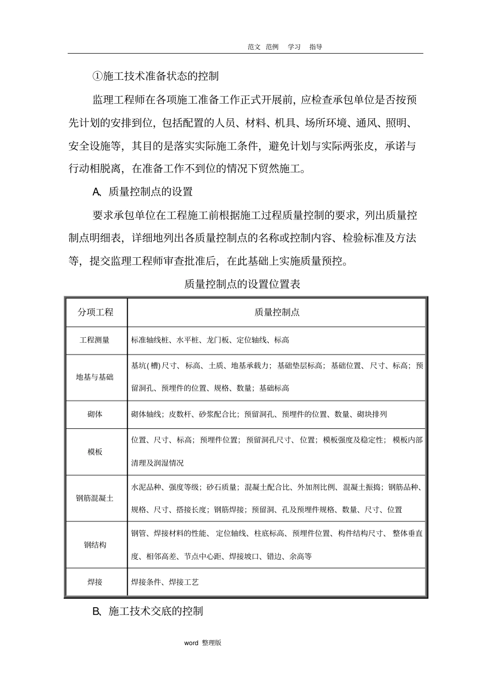 污水处理厂质量控制措施方案_第2页