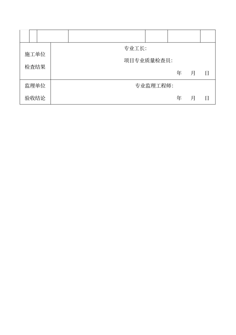污水泵安装检验批质量验收记录表_第2页