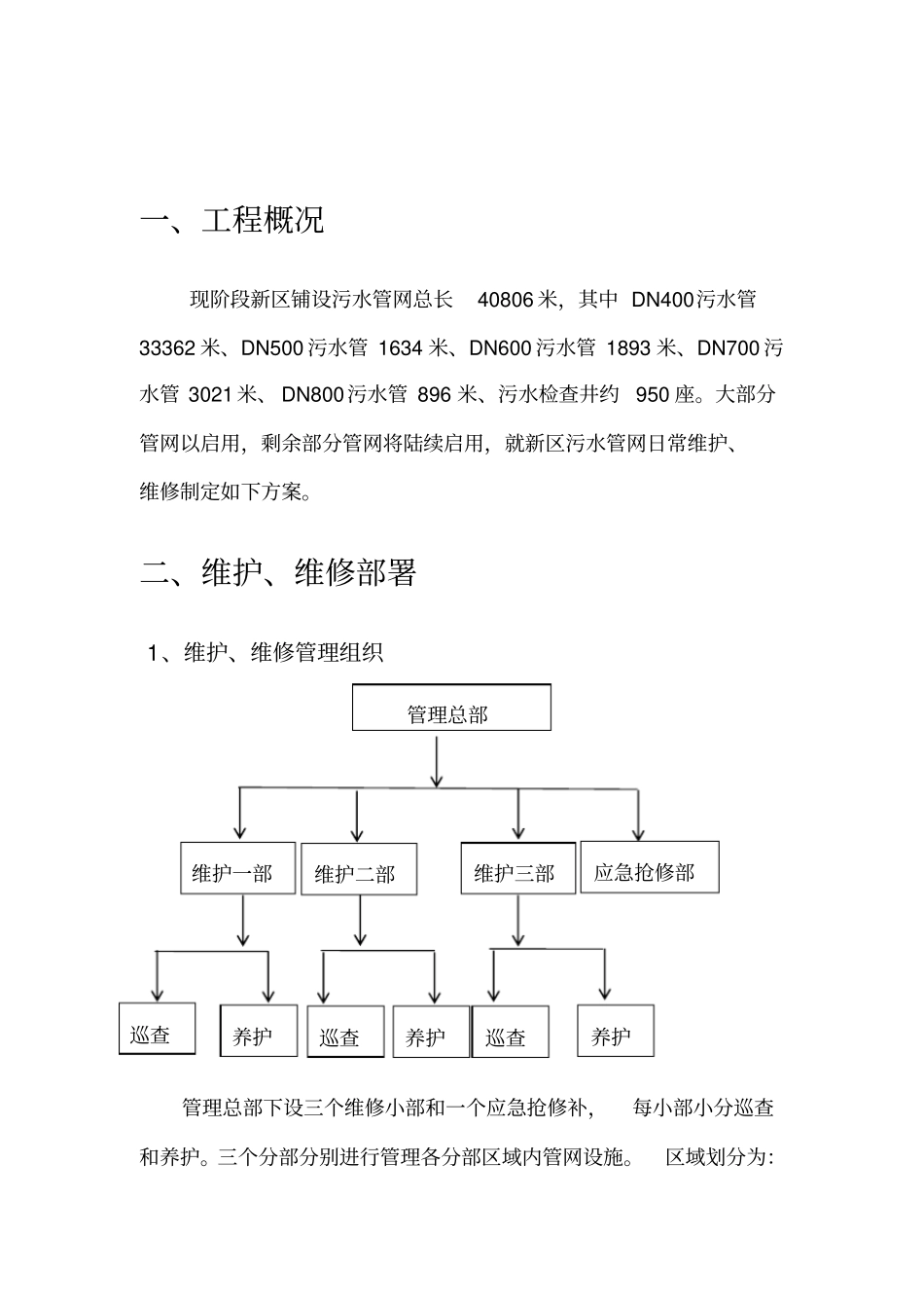 污水管网维护维修方案_第3页