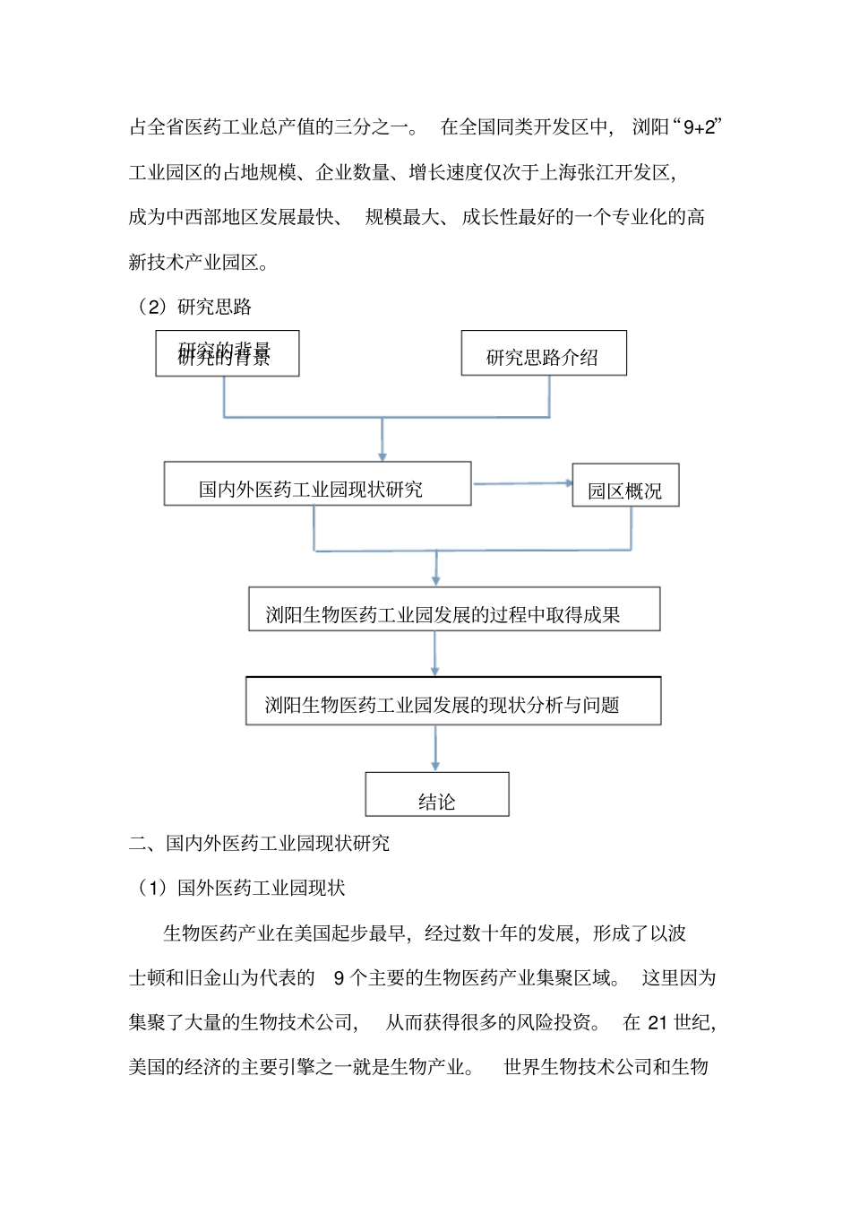 汤晓-工业园区发展规划问题研究分析--一以浏阳生物医药工业园区为例汇总_第3页