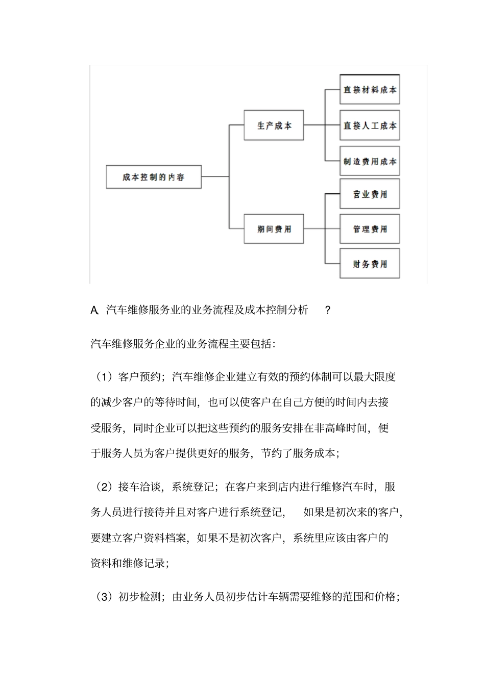 汽车修理厂经营管理建议方案_第3页