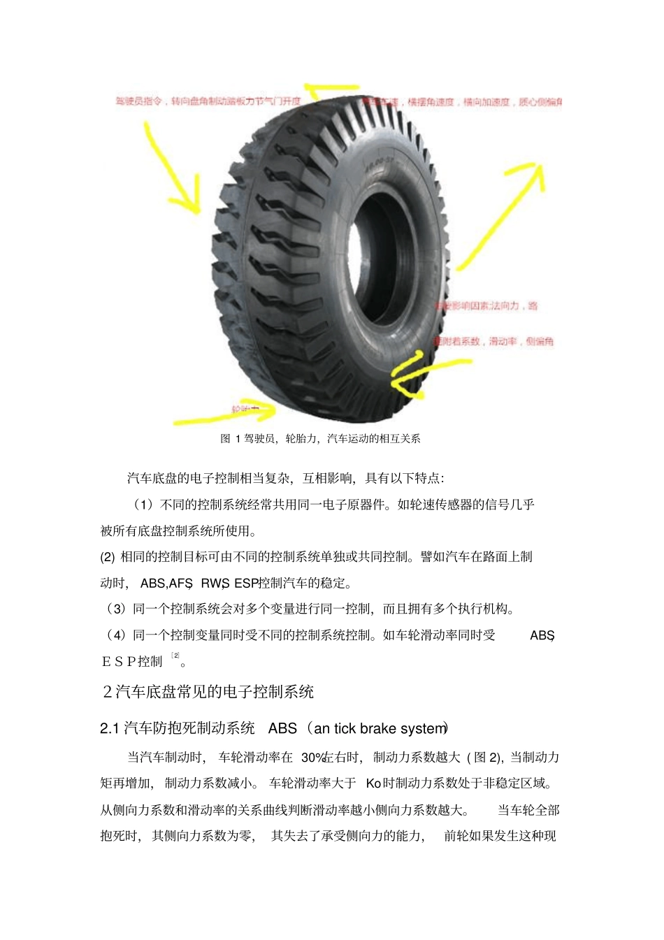 汽车底盘控制技术的发展状况和发展趋势的研究分析_第3页