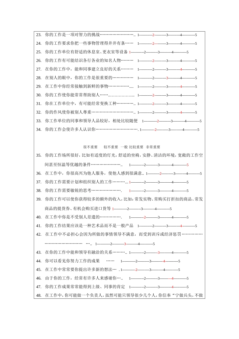 职业价值观测评_第2页