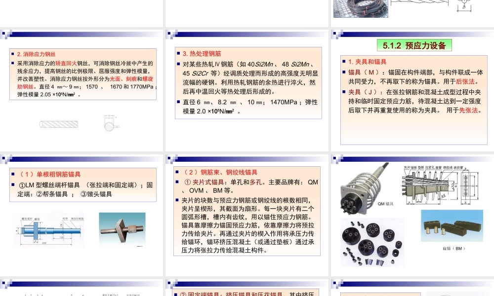 预应力混凝土施工培训讲义