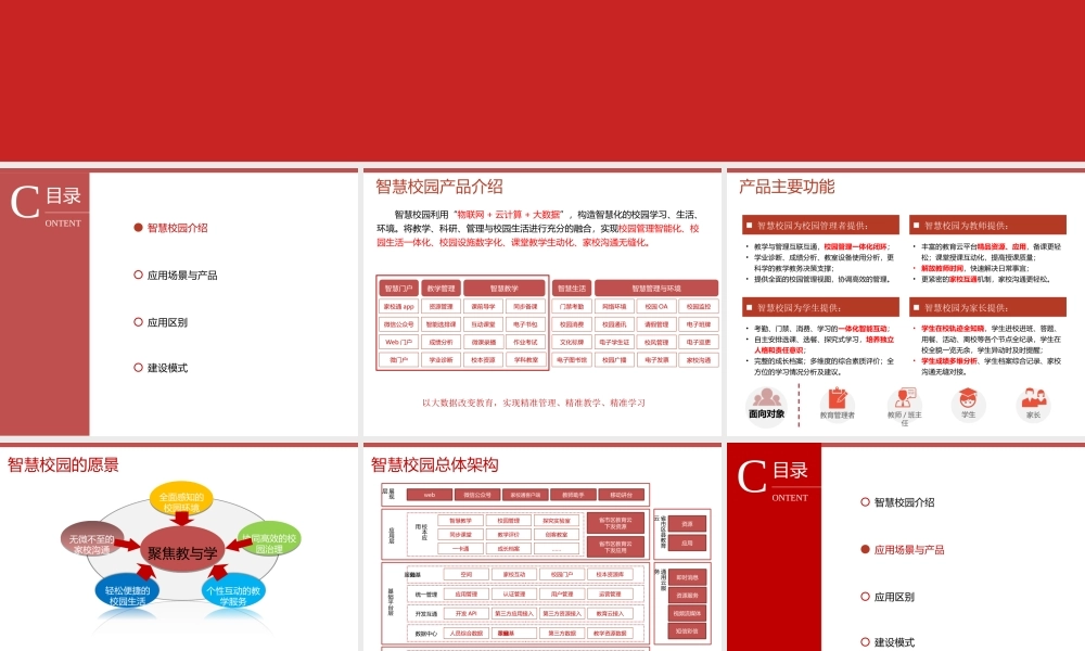 智慧校园综合解决方案