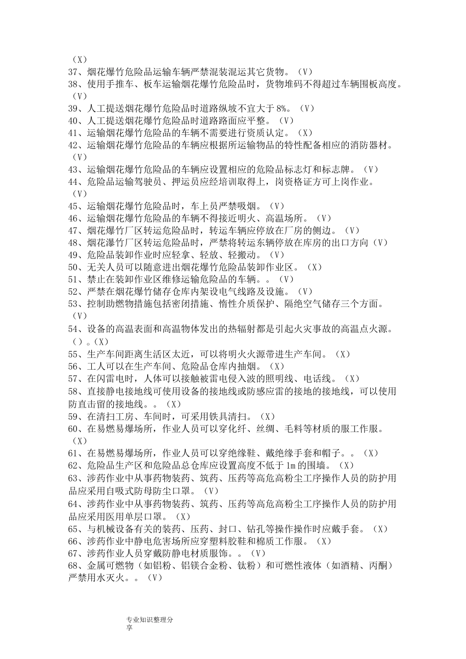 烟花爆竹特种作业考证复习资料(全)_第2页