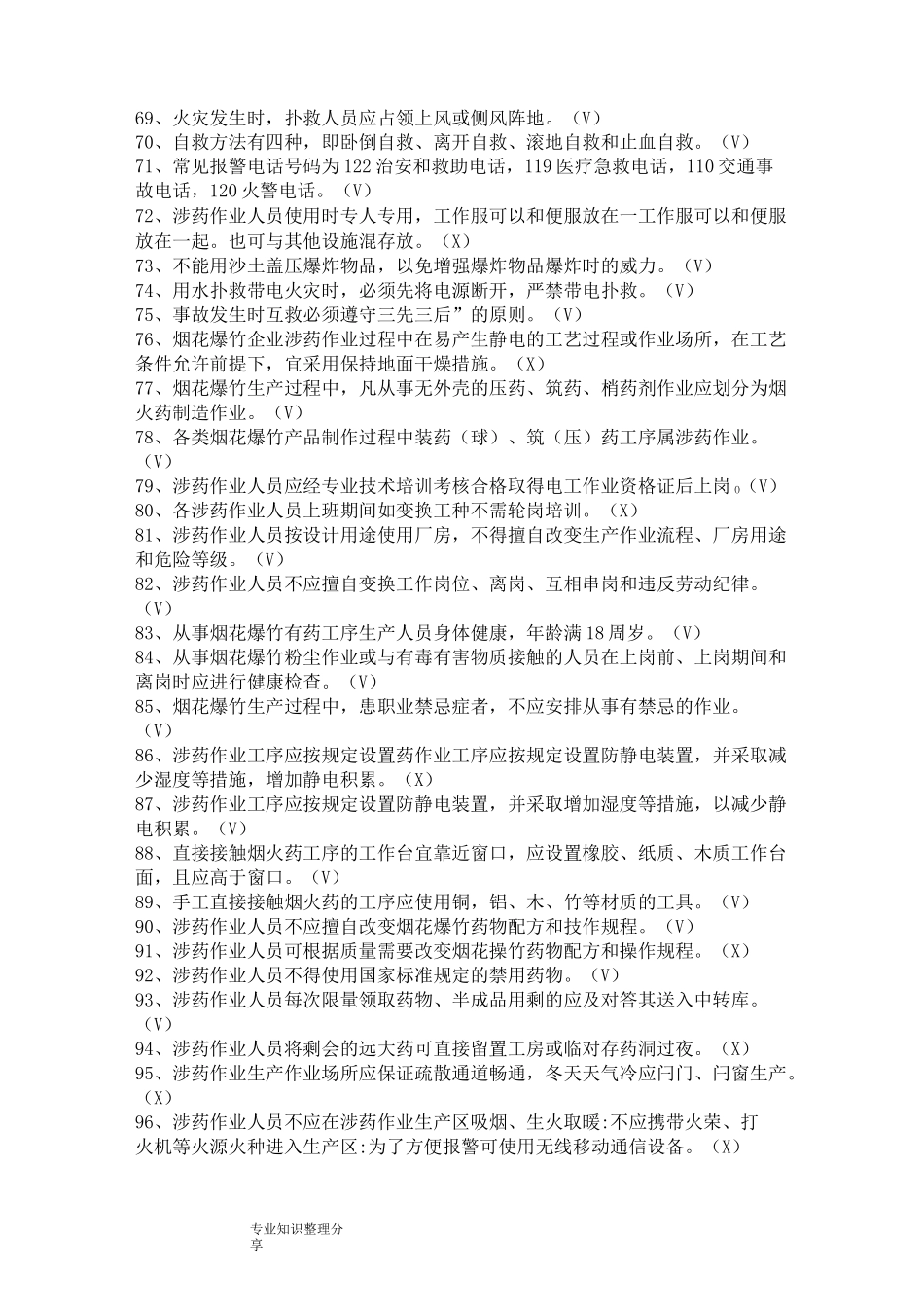 烟花爆竹特种作业考证复习资料(全)_第3页