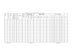 村集体资产管理台账