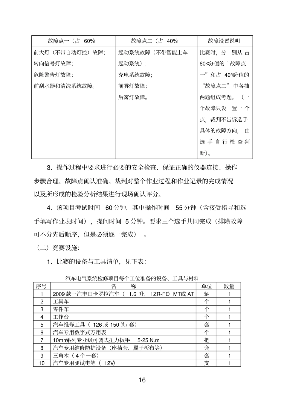 汽车检测和维修项目技术文件2012第三届_第2页