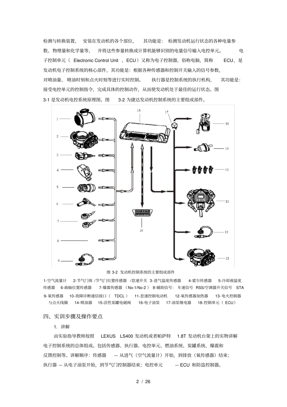 汽车电子控制技术试验指导书_第2页
