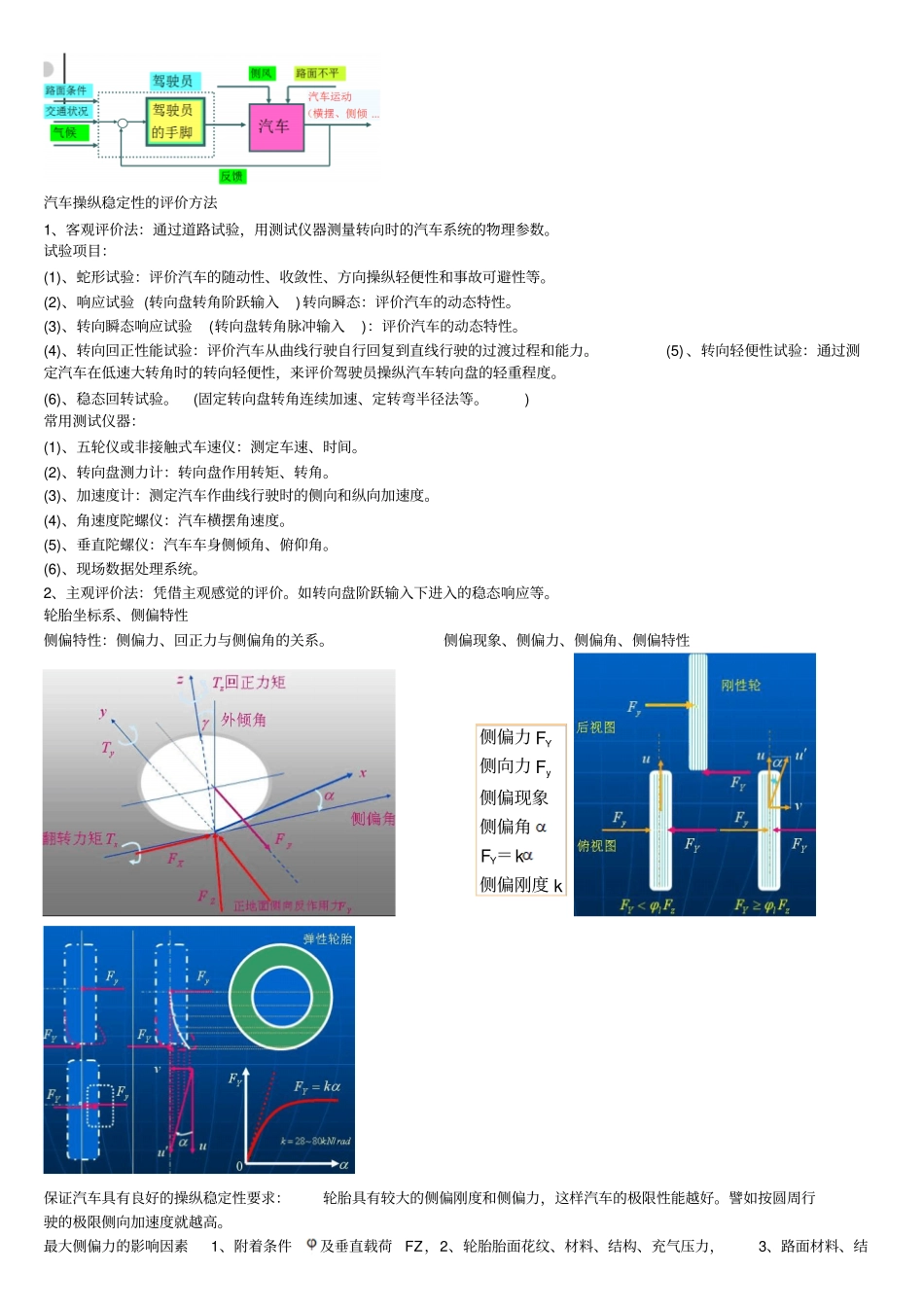 汽车系统动力学复习资料5资料_第2页