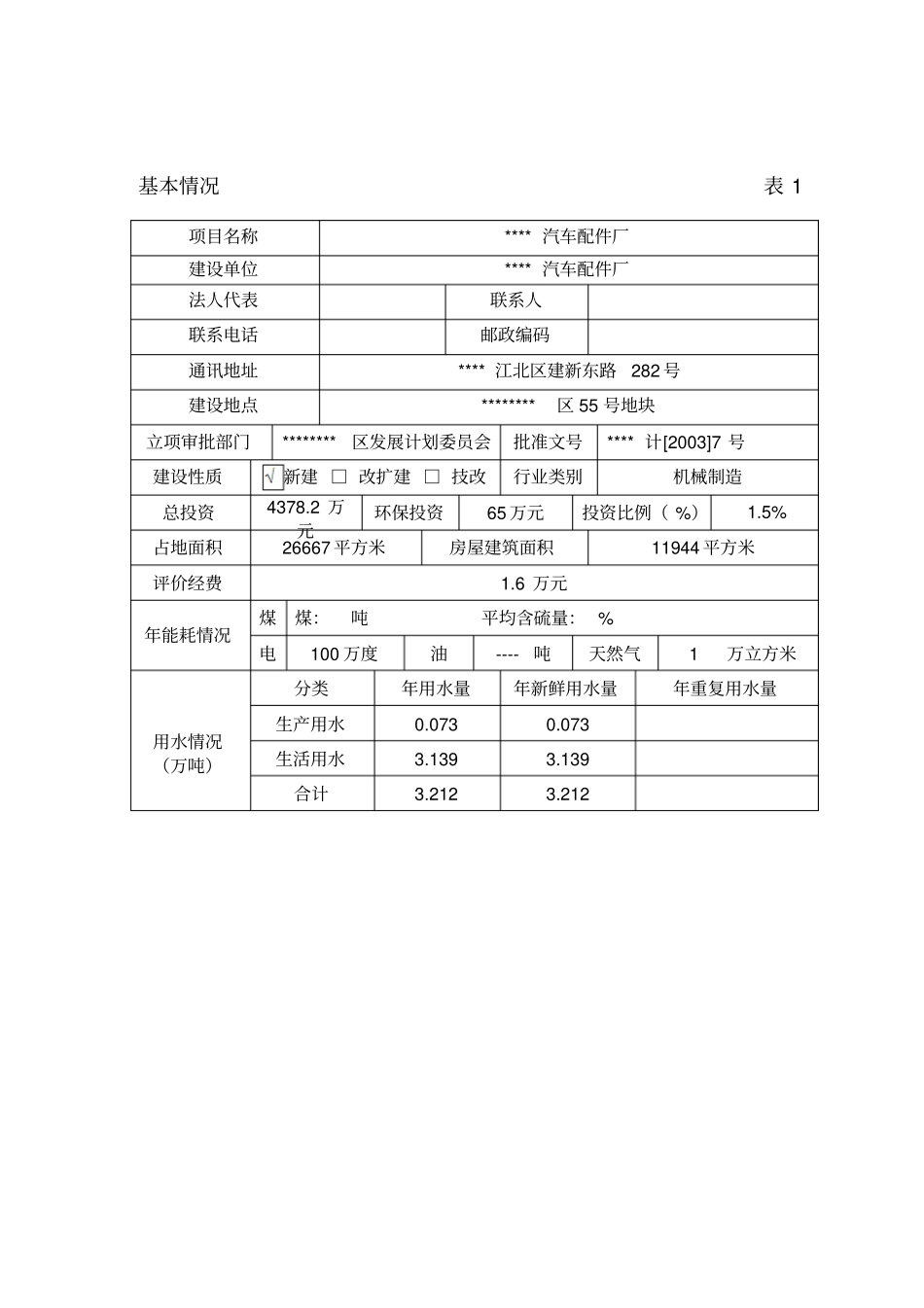 汽车配件厂环境影响评价报告书_第2页