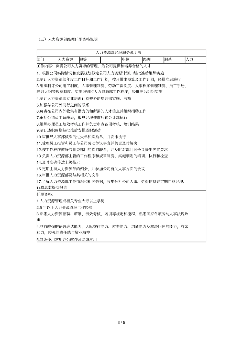 沃尔玛工作详细说明书_第3页