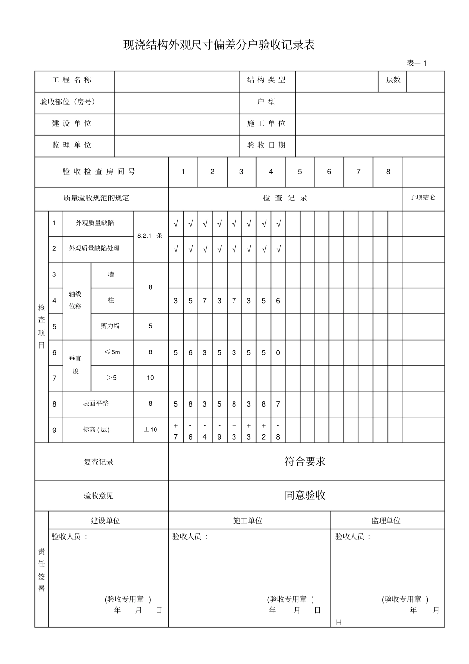 沈阳分户验收表一套_第3页