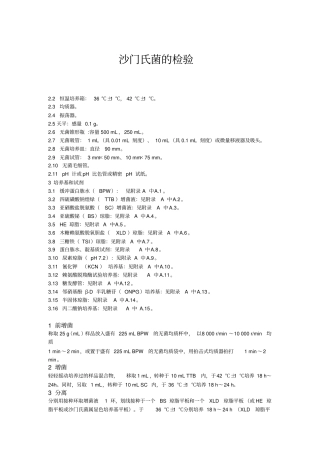 沙门氏菌检验_附件