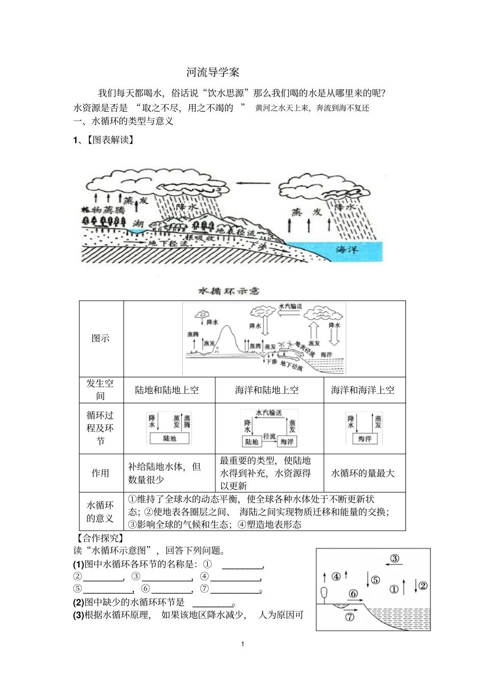 河流导学案汇总_第1页