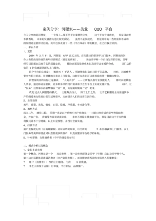 河狸家案例分析