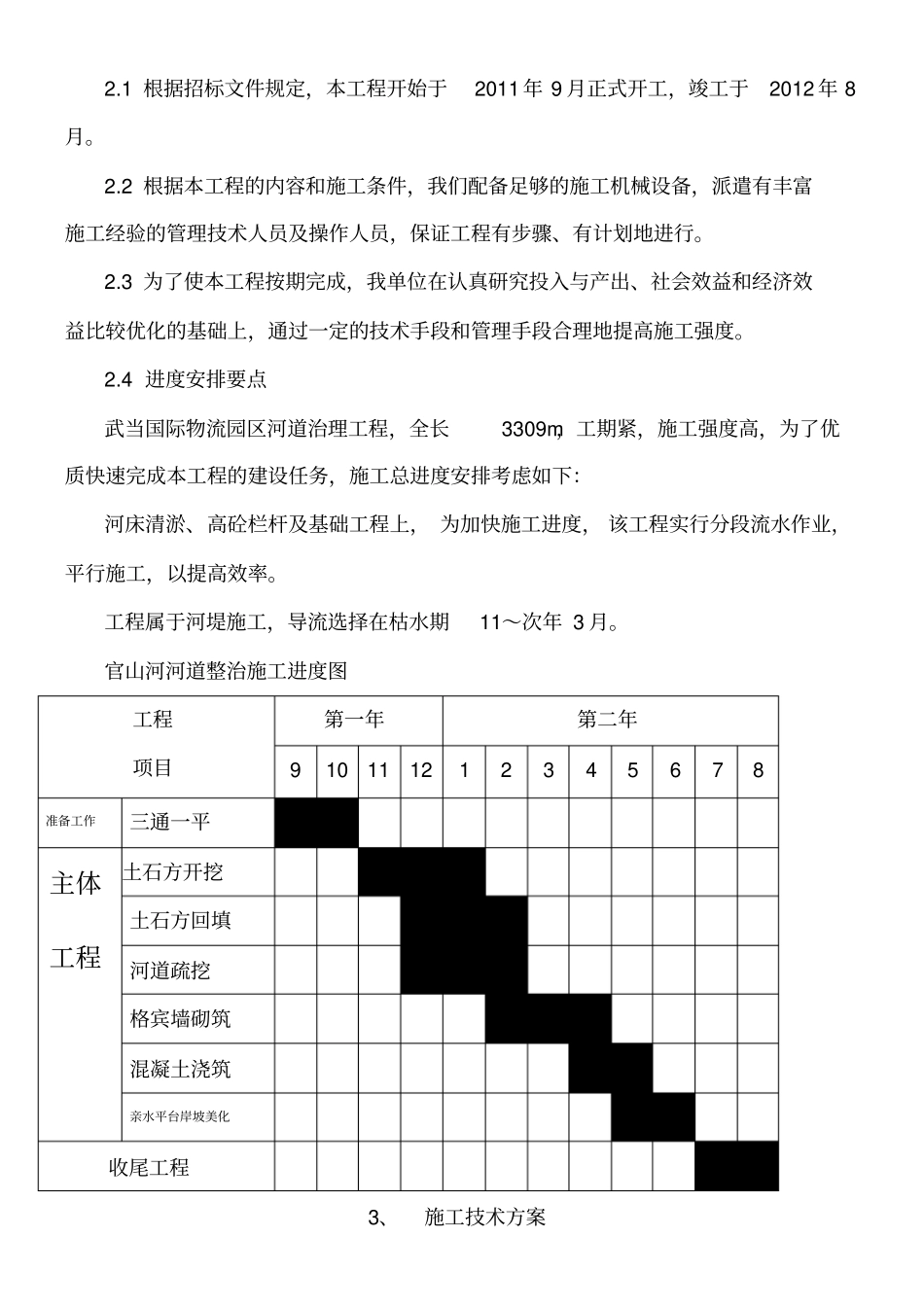 河道治理现场施工方法_第2页