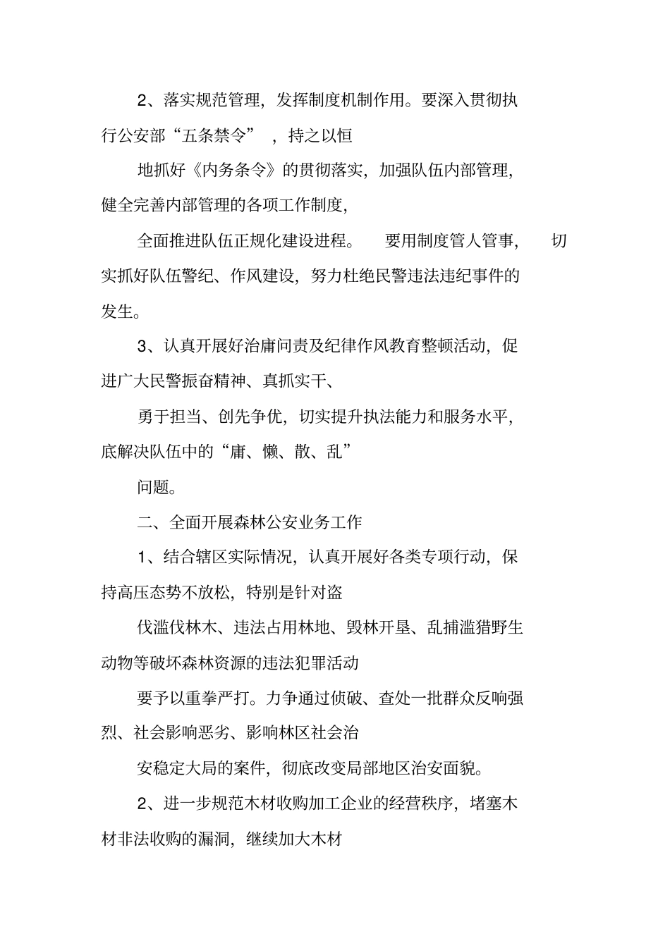 治安大队年工作计划_第2页