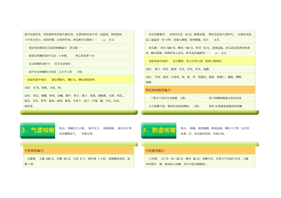 治疗咳嗽小偏方讲座_第3页