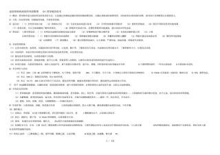 泌尿系统疾病用药列表整理