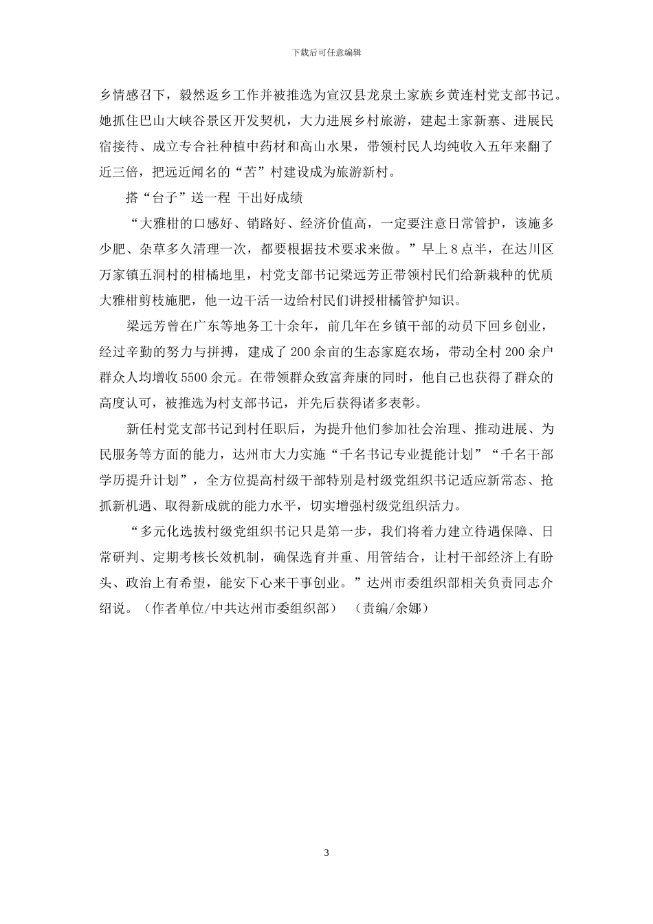 强化能人引领选优“头雁”队伍_第3页