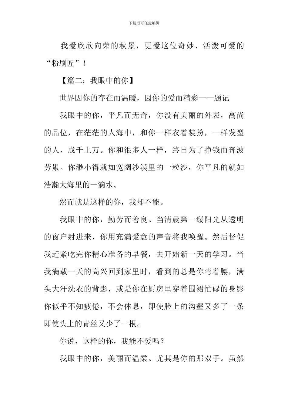 我眼中的作文-1_第2页