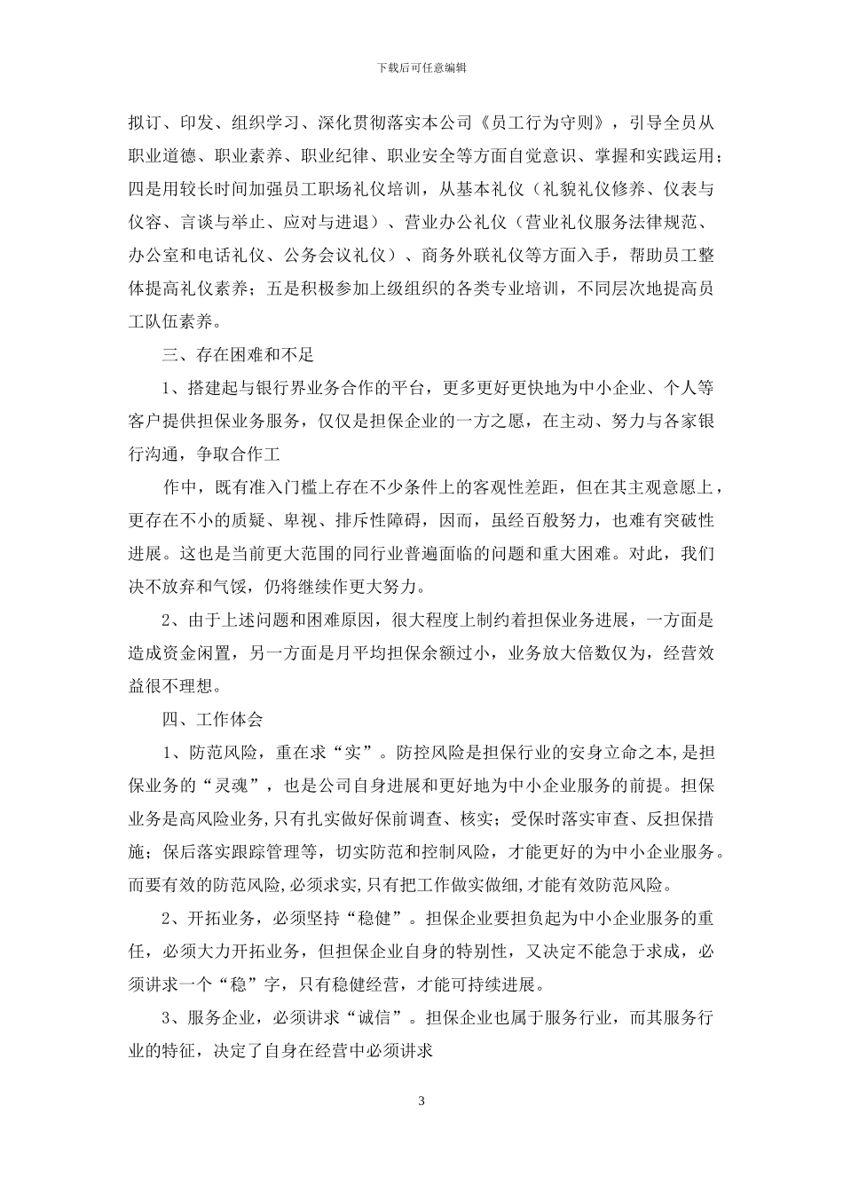 担保公司工作总结三篇-1_第3页