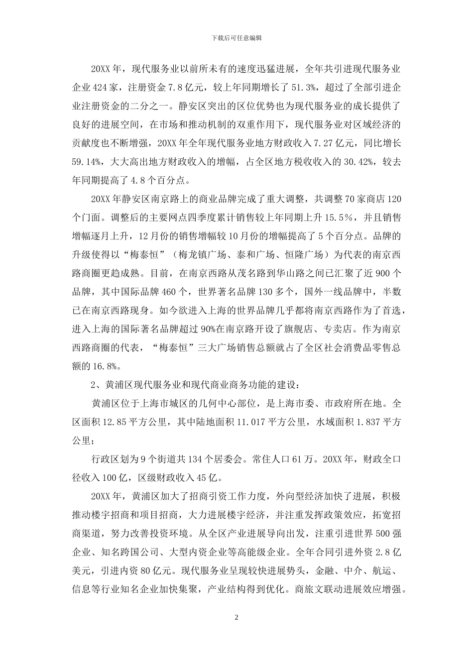 招商局赴上海经济圈学习调研报告-_第2页