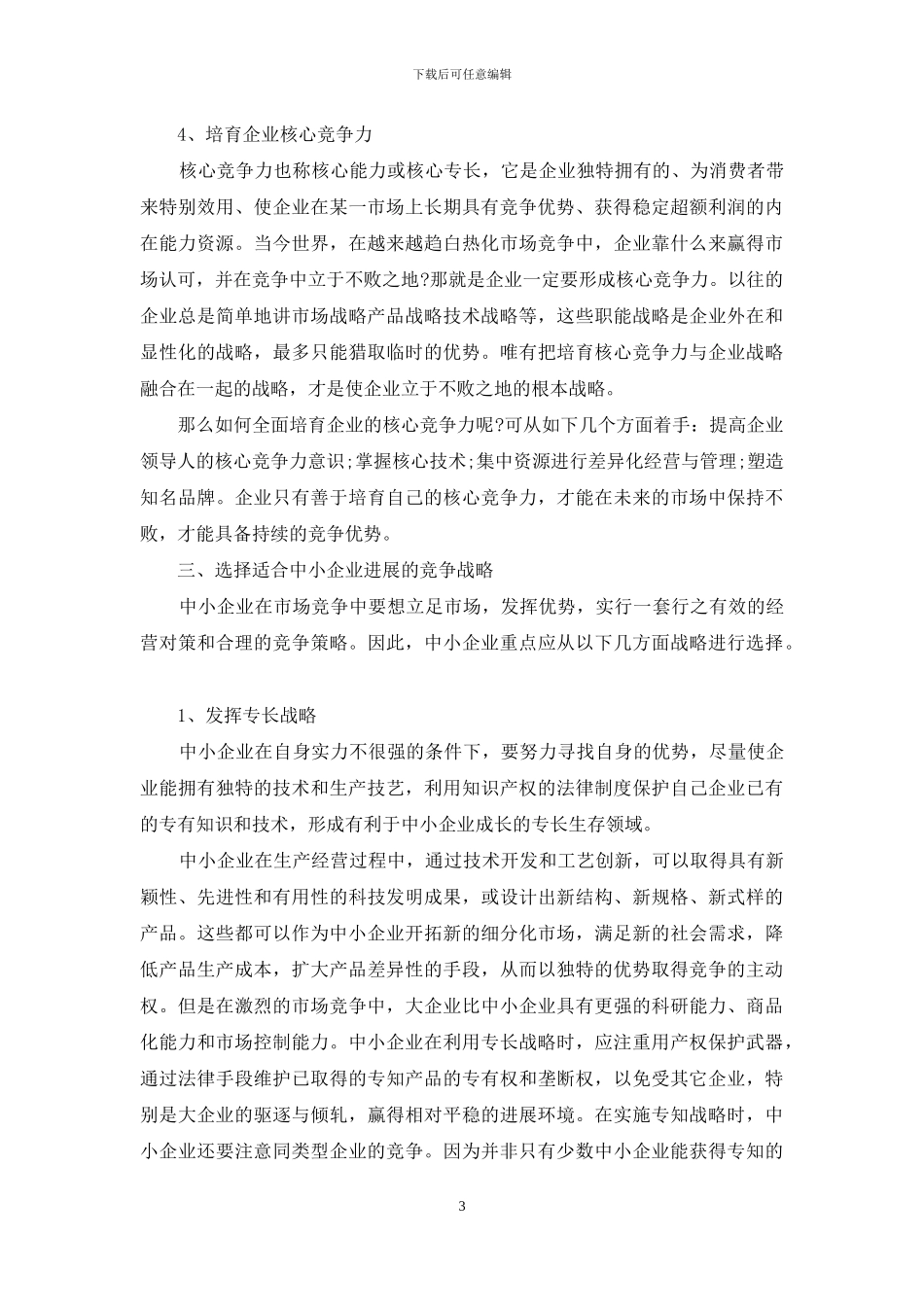 持续竞争优势-对中小企业获得持续竞争优势的思考_第3页