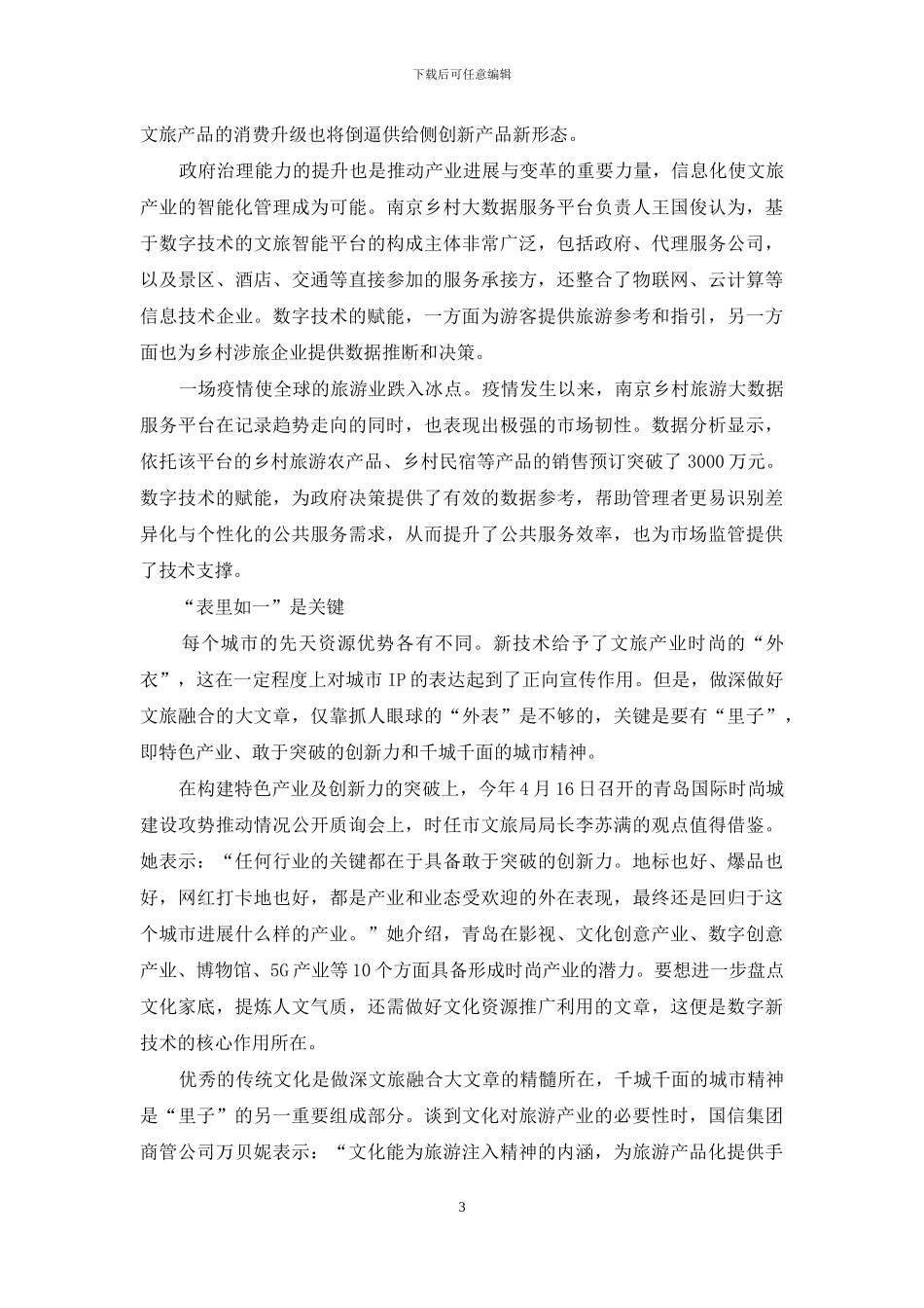 数字赋能文旅融合_第3页