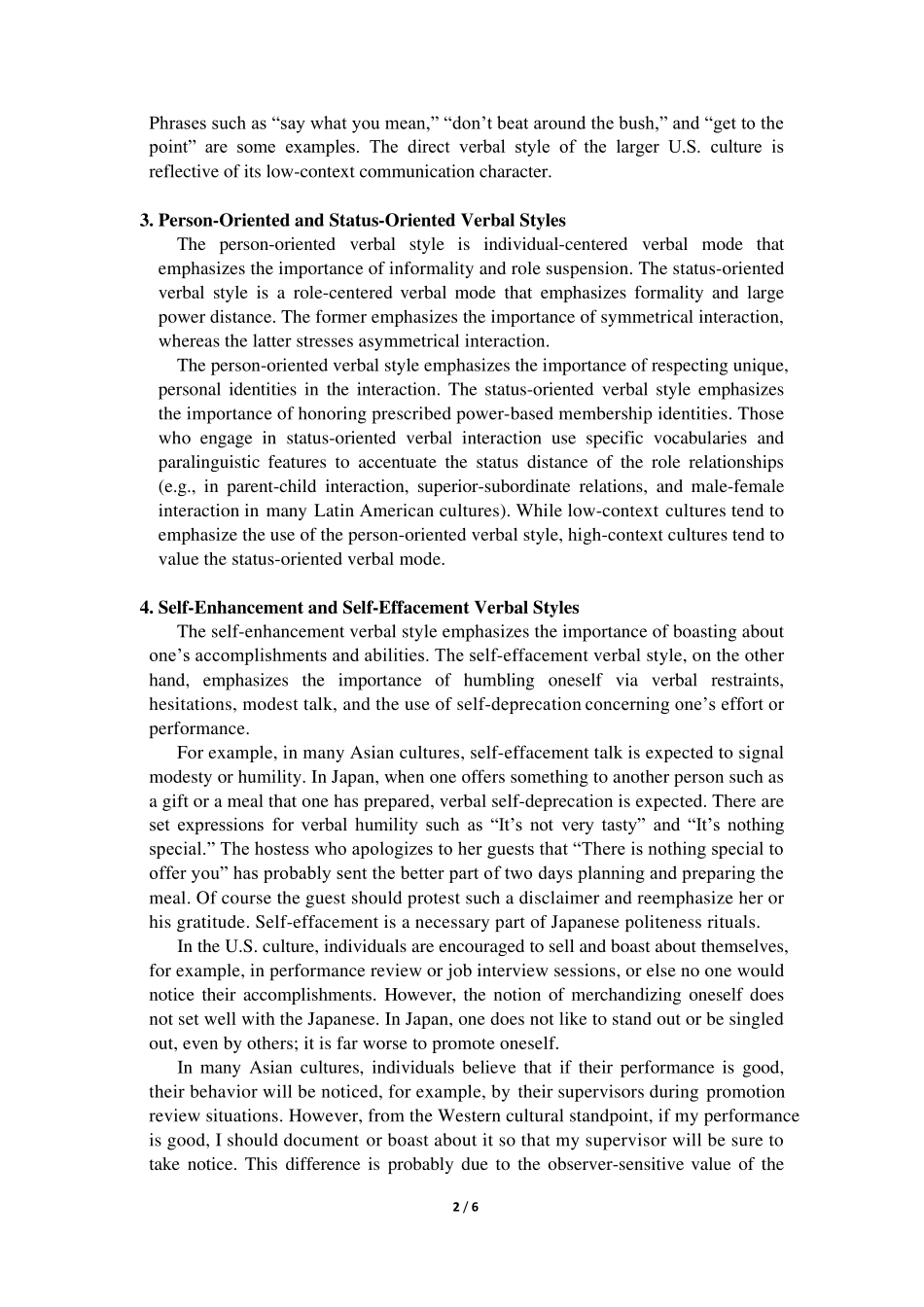 《新编跨文化交际英语教程》复习资料U5_第2页