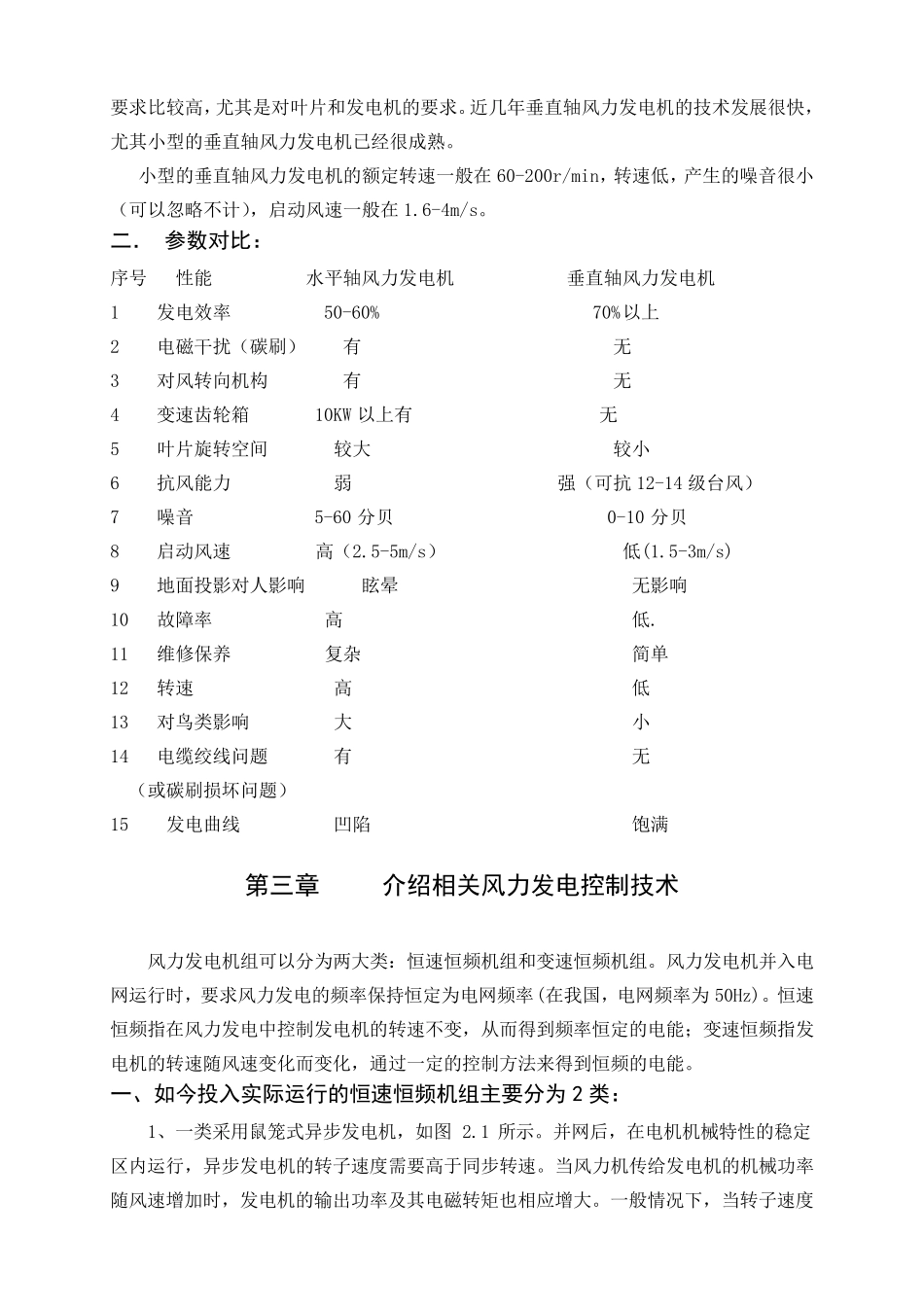 《新能源发电》课程设计风力发电技术_第3页