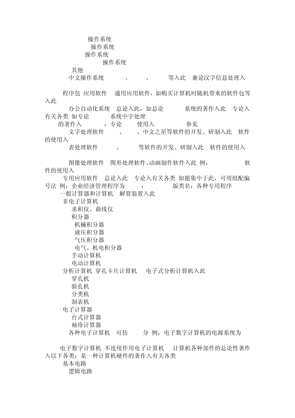 中图法分类号(TP3计算技术、计算机技术)_第3页